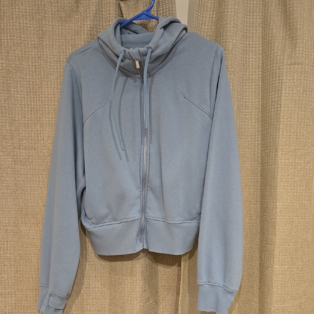 All in Motion Women's Light Blue Zip-Up Hoodie